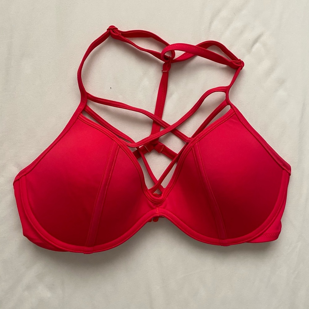 PINK bikini top